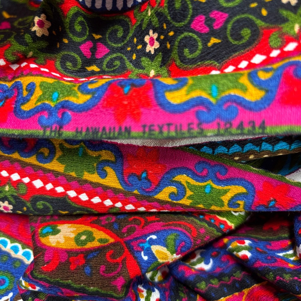 Vintage THC Hawaiian Textiles 1960's Psychedelic Influence 10oz per Yard Perfect