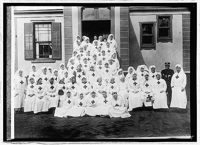Photo:Red Cross workers?,1924,National Photo Company