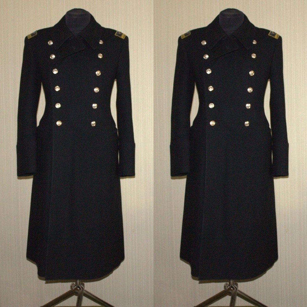 Retro Men's Wool Overcoat Double Breasted Wide Peak Lapel Long Cashmere Man Coat