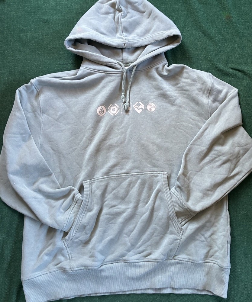 Women’s Sky Blue The North Face Pullover Hoodie, Size Large