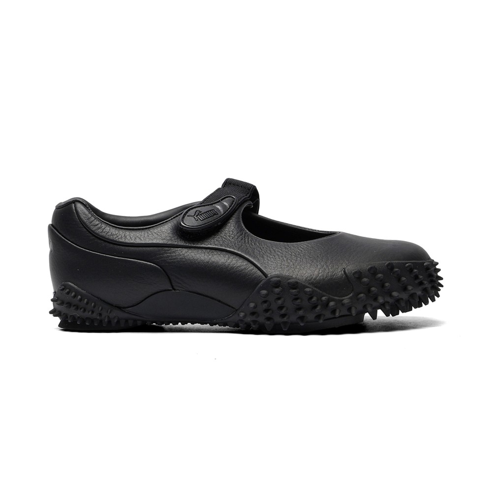 PUMA Mostro Fey Leather Slip On  Womens Black Sneakers Casual Shoes 40540501