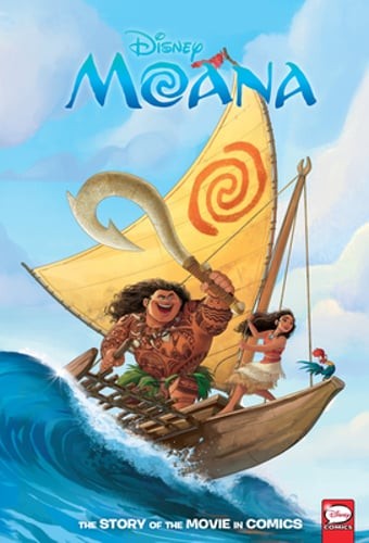 Disney Moana: The Story of the Movie in Comics by Alessandro Ferrari: Used