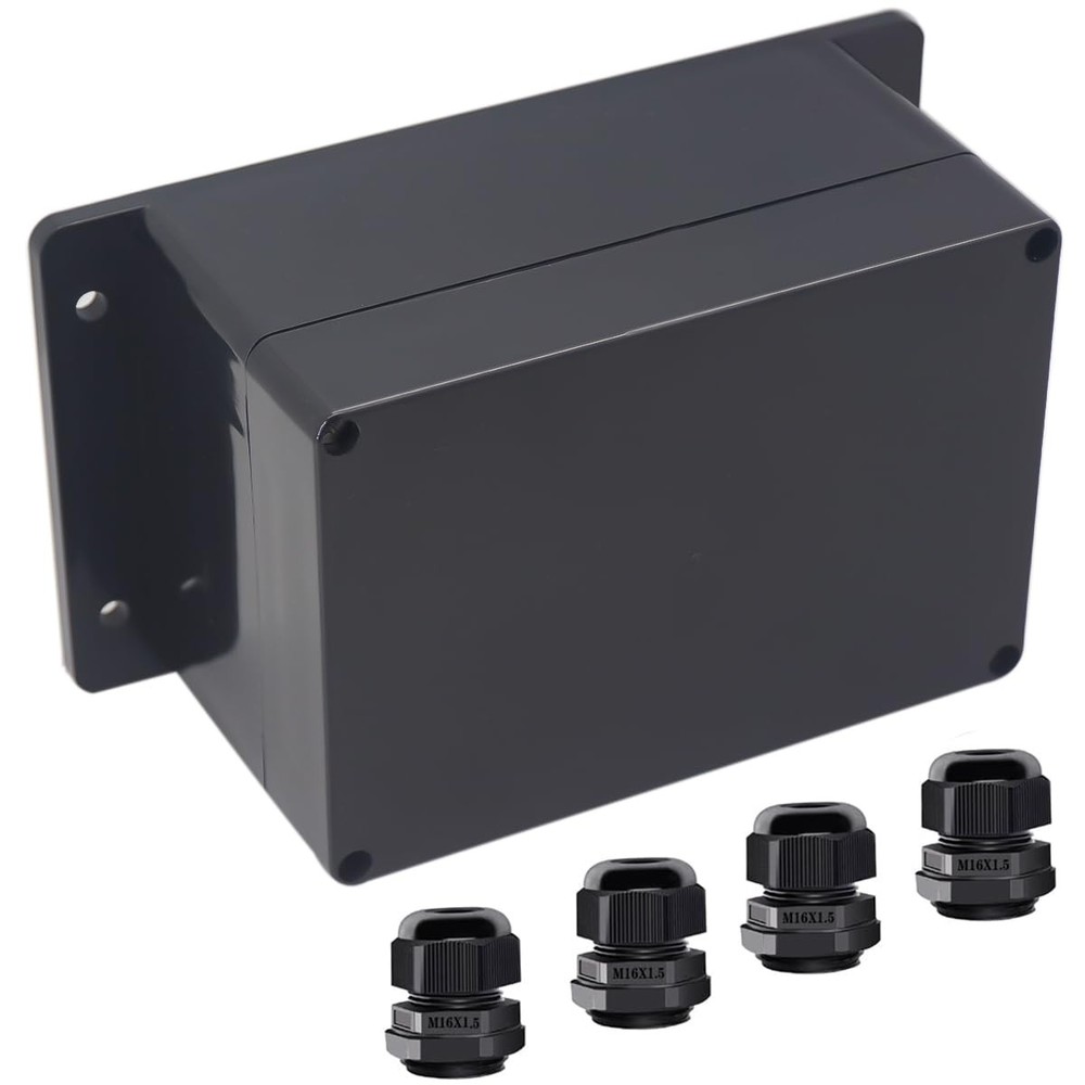 Junction Box IP65 Waterproof ABS Plastic Electrical Project Case Power Juncti...-image