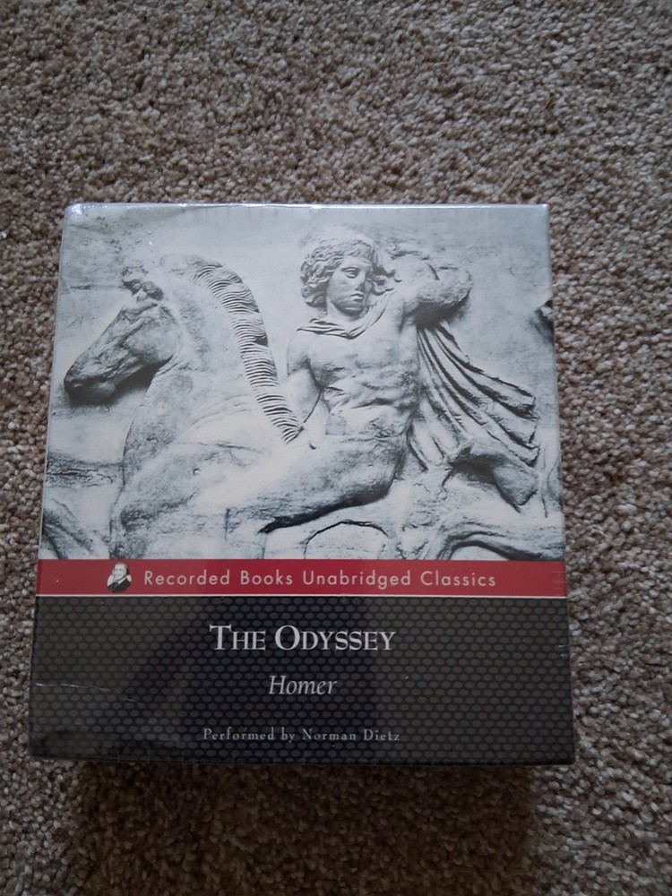 The Odyssey Homer Performed By Norman Dietz, Compact Disc Audio Book, 11 CDs