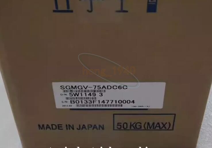 ONE NEW Yaskawa servo motor SGMGV-75ADC6C