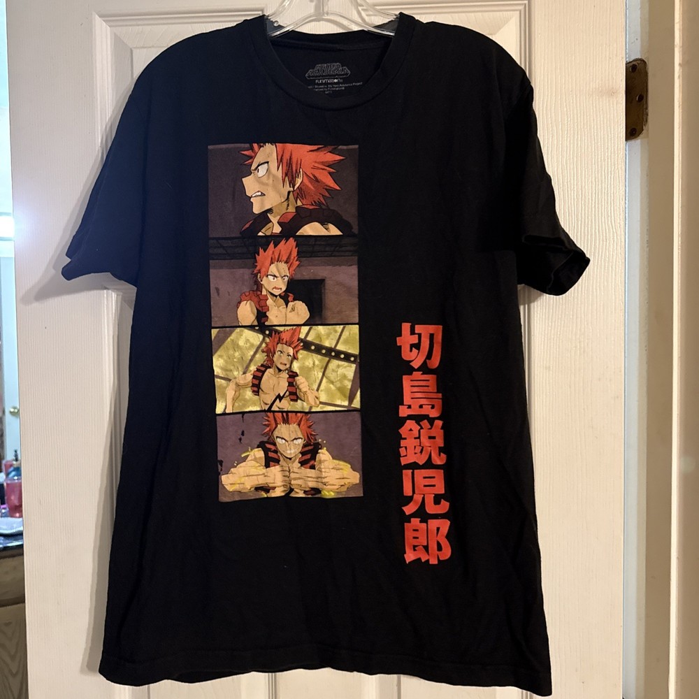 My Hero Academia Eijiro Kirishima T-shirt Size Large L Funimation