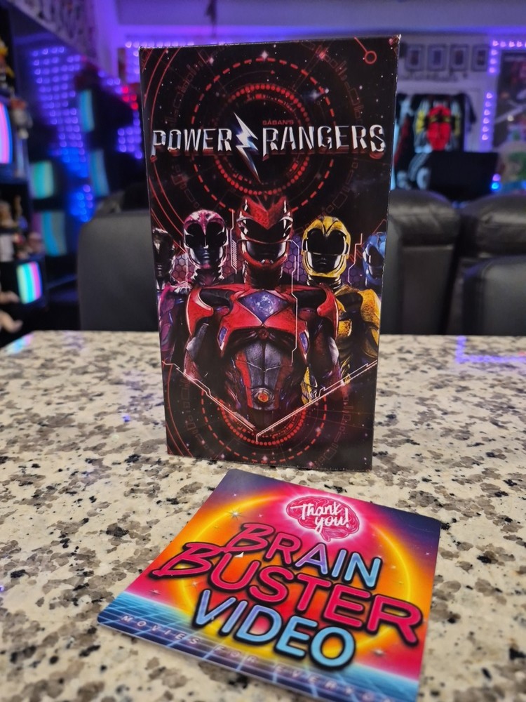 Power Rangers Movie 2017 Vhs