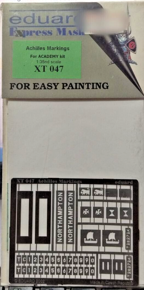 1/35 Achilles markings photo-etch ACADEMY Eduard XT047-image