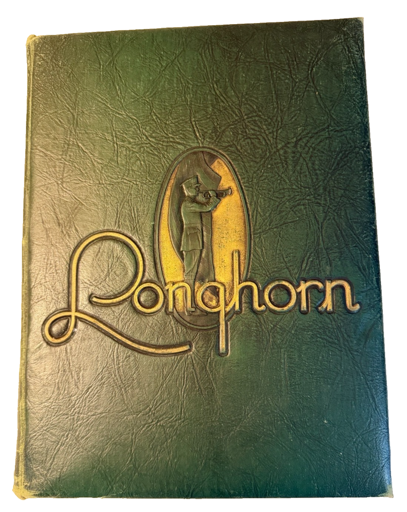Texas Longhorn 1939 Texas A&M College Yearbook Vol 39 Vintage Annual Yearbook