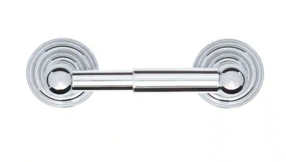 Delta Greenwich Pivoting Double Post Toilet Paper Holder Polished Chrome 138279