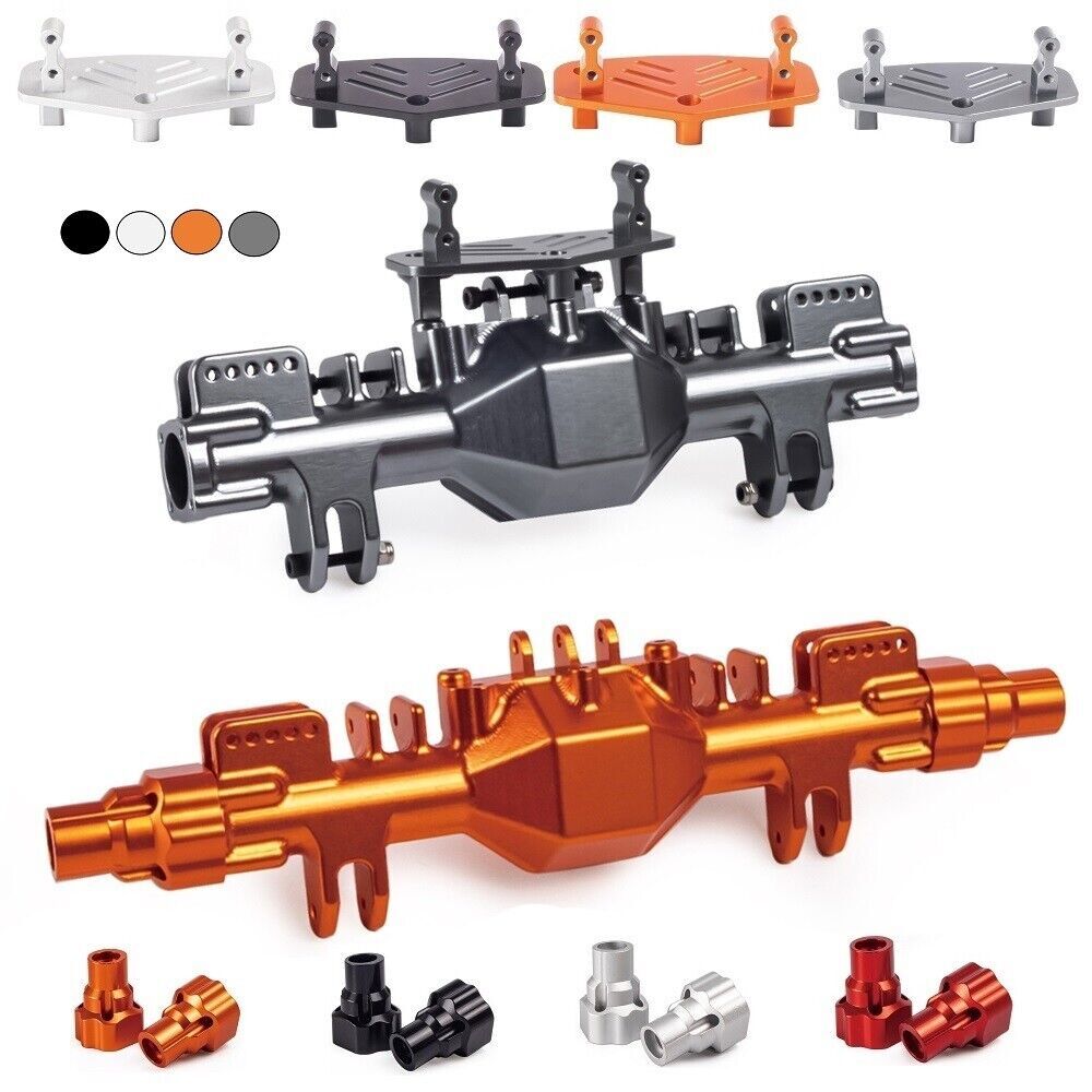 CNC Alloy Front Rear Axle Housing Set For 1/8 Losi LMT Monster Truck Upgrade
