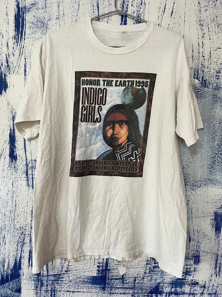Vintage Indigo Girls Honor The Earth T-shirt S to 5XL