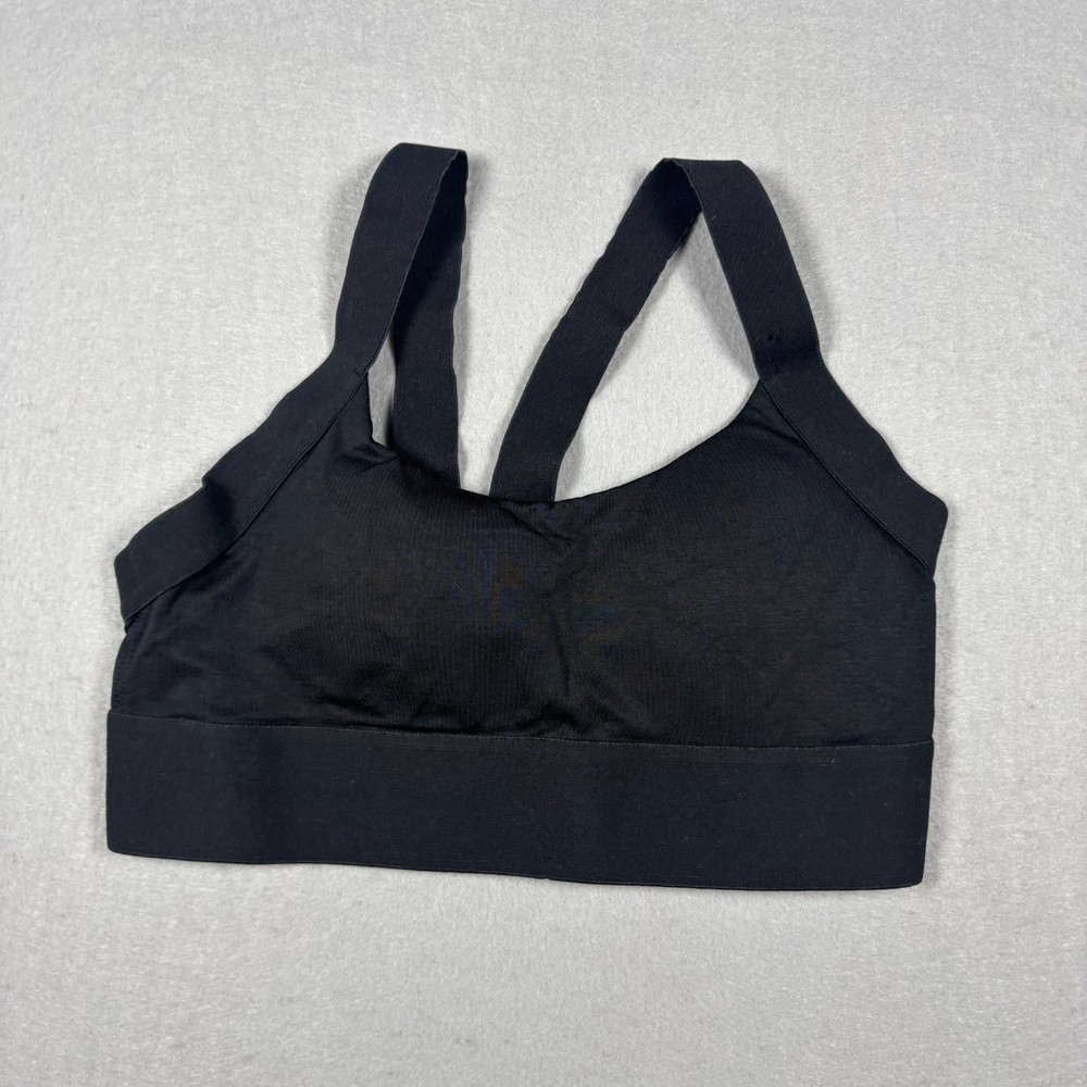 Calia Women's Padded Sports Bra Black Size XS Workout Athletic Racerback Gym