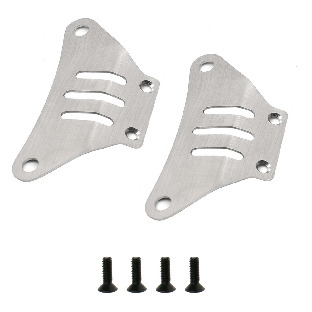 Tamiya TT-02 1/10 RC Car Steel Front Rear Chassis Armor Guard Kit