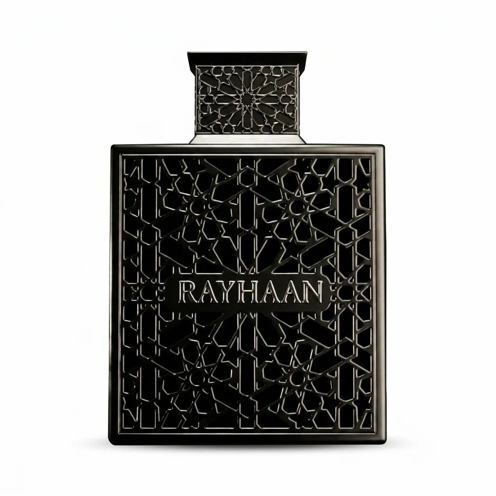 Rayhaan Obsidian 3.4 oz Eau de Parfum Spray Men Woody Spicy Amber NEW