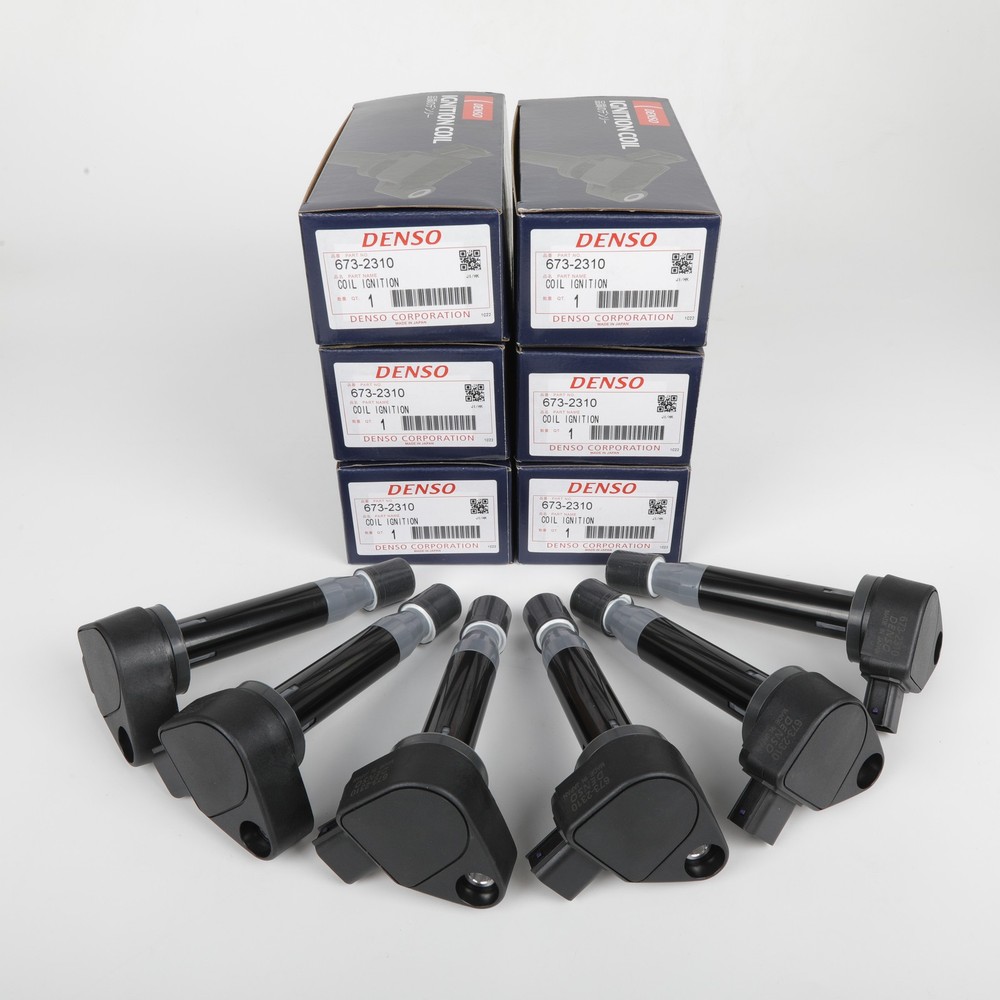 6X 30520-P8E-A01 OEM Denso Ignition Coil For Honda Accord Odyssey Acura CL TL
