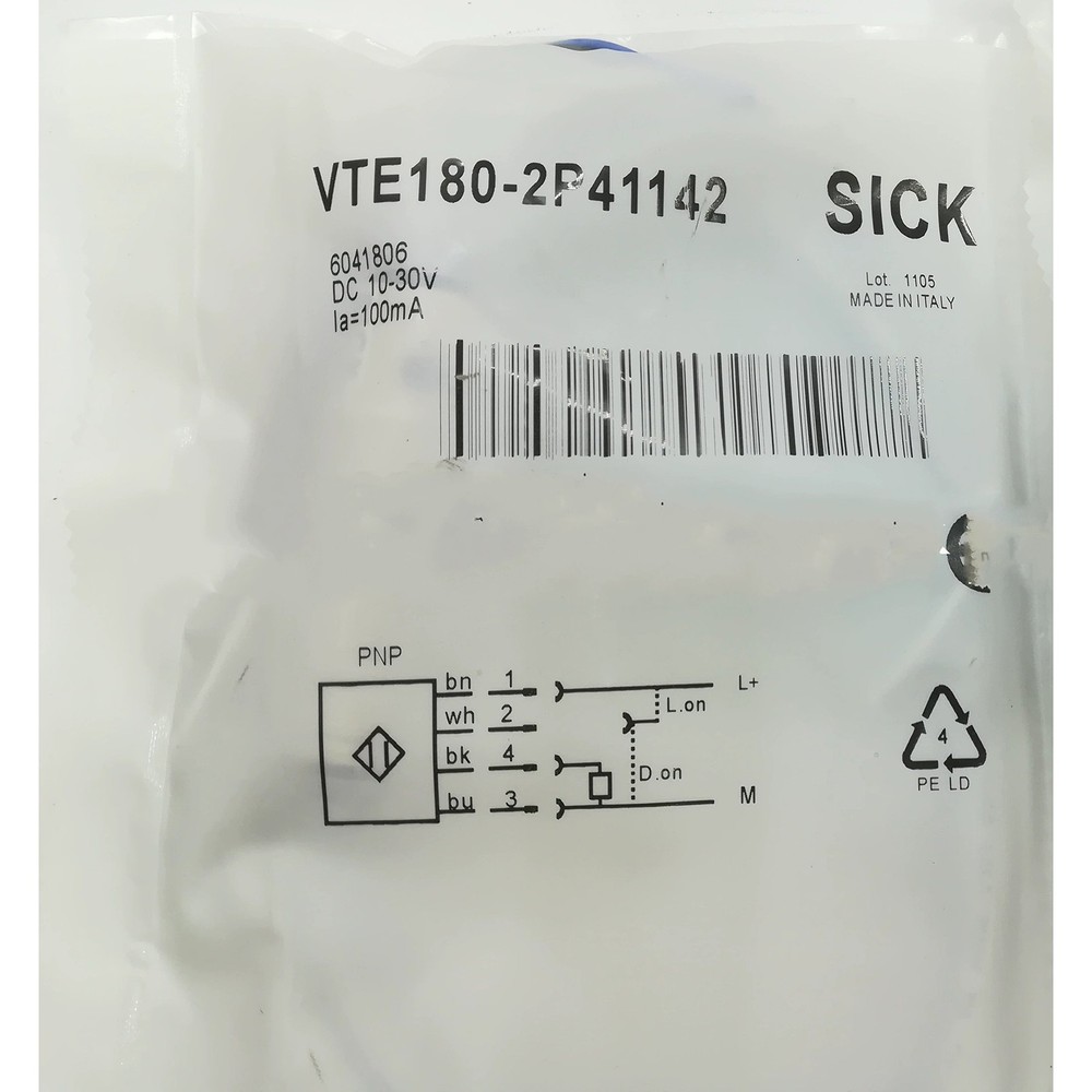 Free Tax 1PCS One New Sick VTE180-2P41142 Photoelectric switch Free shipping