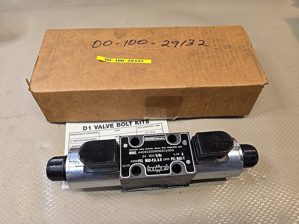 NEW Denison Hydraulics A4D0132080302C1G0Q Hydraulic Valve Parker