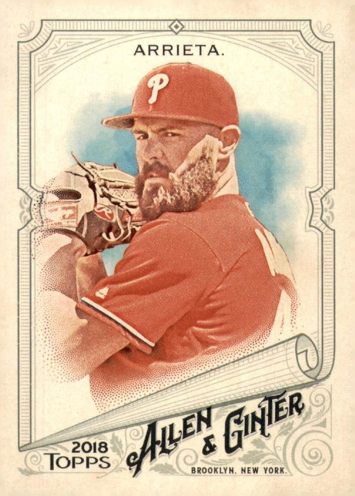 2018 Topps Jake Arrieta Base Set