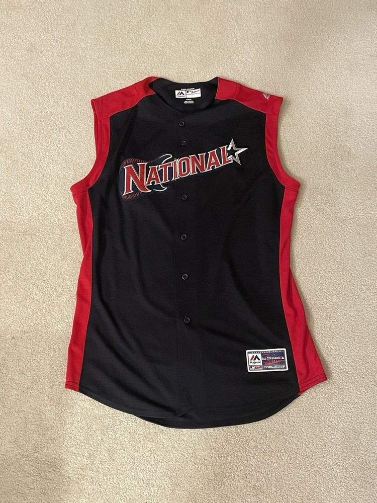2019 MLB All Star Game Majestic National League Baseball Jersey Vest 44 Large L