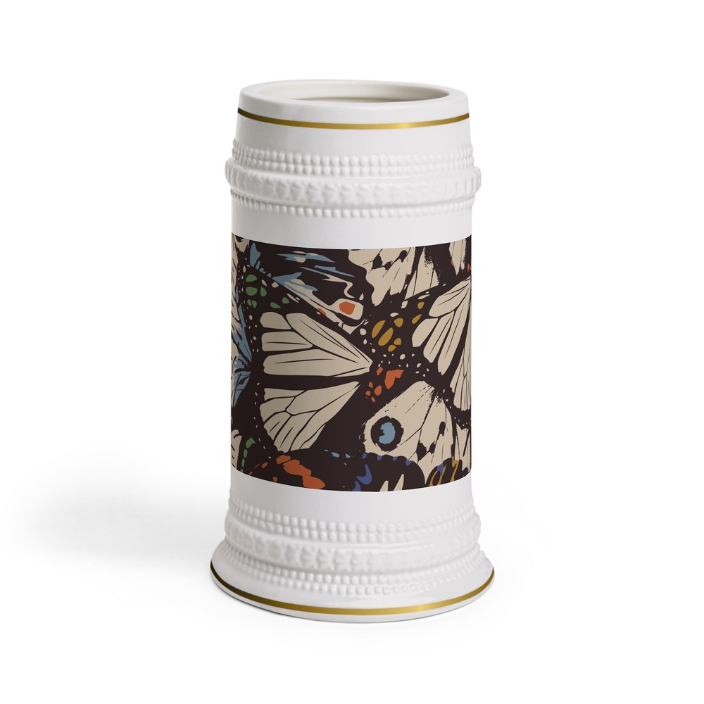 Butterfly Design Stein Mug, Unique Gift for Nature Lovers, Beer Stein, [...]