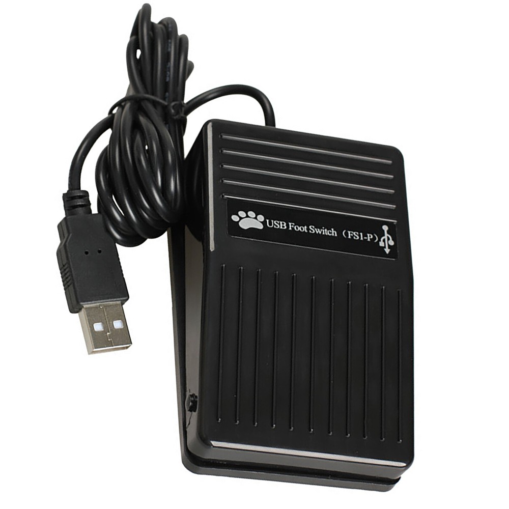 Single USB Foot Switch Pedal for Keyboard or Mouse Custom Control