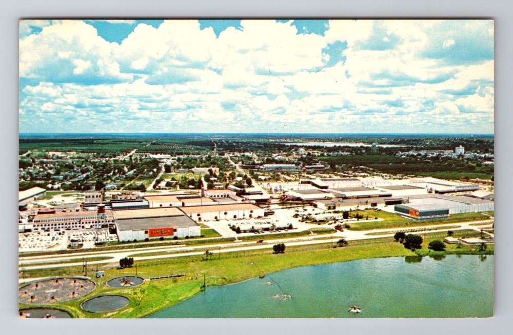 Lake Wales FL-Florida, Citrus World Inc, Antique Vintage Souvenir Postcard