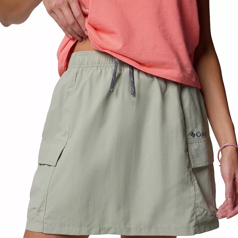Columbia Women's Sandier Cargo Skirt Sz. Medium Safari Khaki NEW AL3501-348