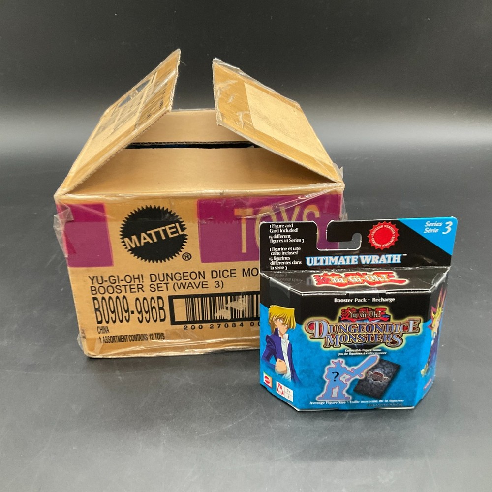 2002 Yugioh Dungeon Dice Monsters Series 3 Case Of 12 Factory Sealed PacksPROBSTEIN is actively accepting consignments !!