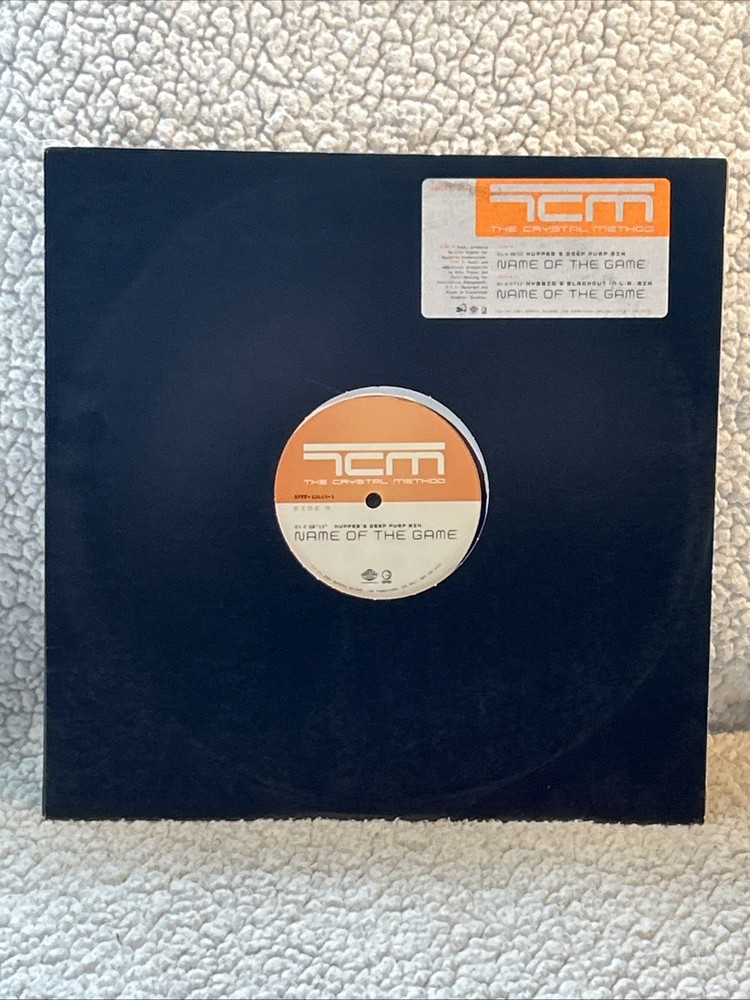 The Crystal Method - Name Of The Game 12” Promo 2001