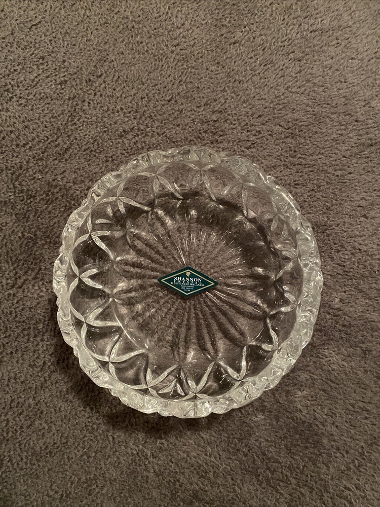 Shannon Crystal Designs Handcrafted Irish Lead Crystal Trinket Bowl