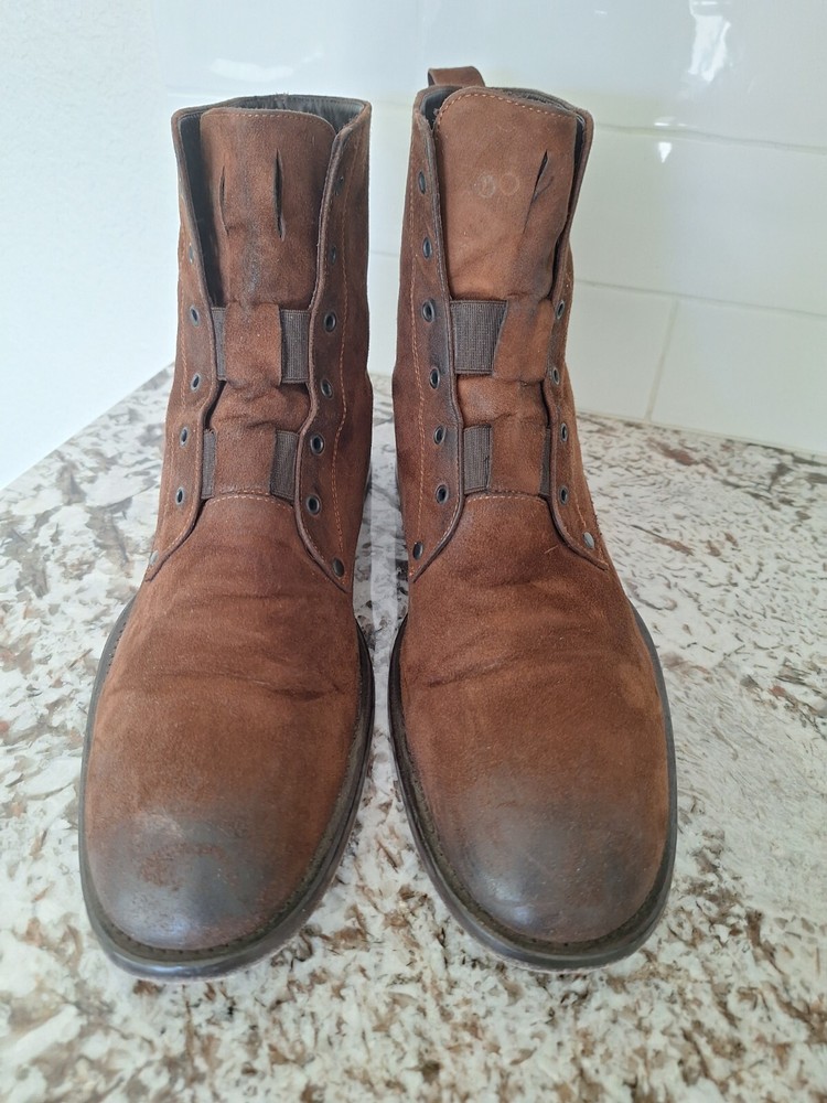 Too Boot New York Adam Derrick Brown Leather ankle boots size 8