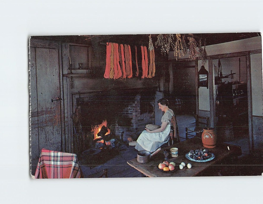 Postcard Lippitt Homestead Farmers' Museum Cooperstown NY USA