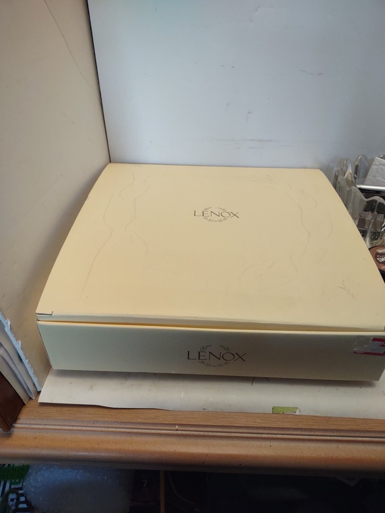 Vintage Lenox Occasions Halloween Jack O Lantern Platter Serving Tray. New