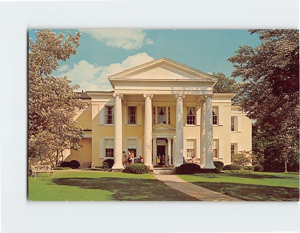 Postcard Mansion House Museum Oglebay Park Wheeling West Virginia USA