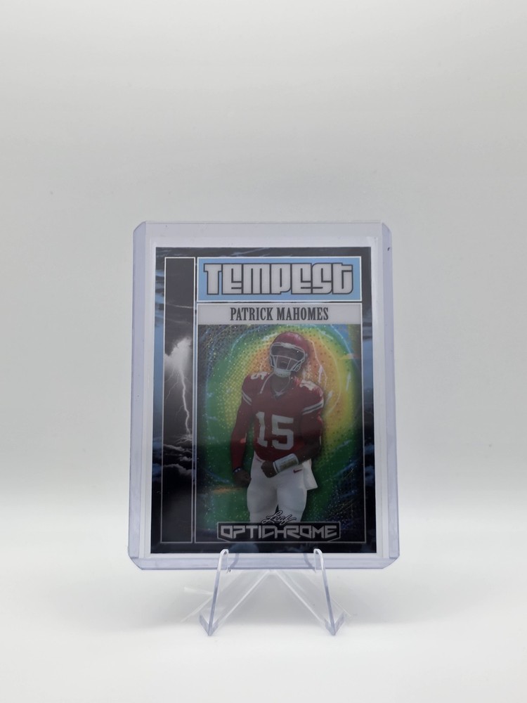 2025 Leaf Optichrome PATRICK MAHOMES Tempest 1/1 ONE OF ONE #TB-39 Chiefs
