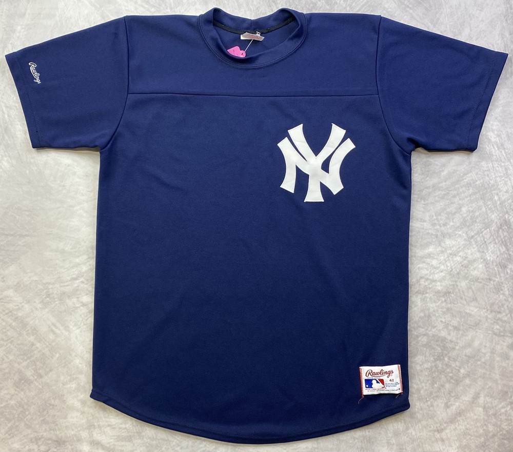 Vintage 1980s Rawlings New York Yankees  Authentic Jersey Size 42