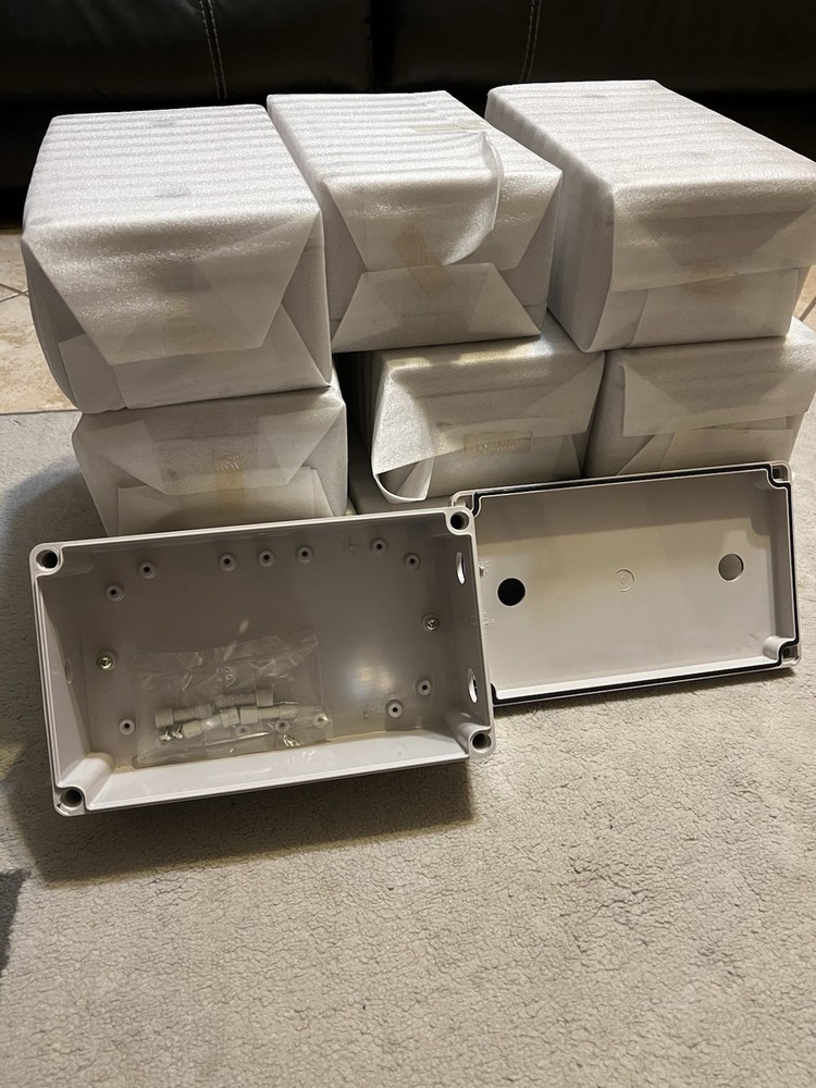 Waterproof Electrical Enclosure Box ABS- 10” x 6” X 4”-image