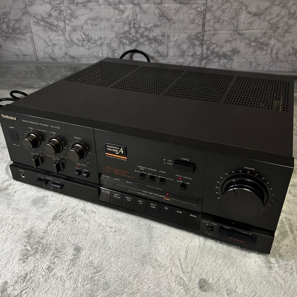 [Vintage] Technics SU-V10X Top-of-the-Line Integrated Amplifier Japan