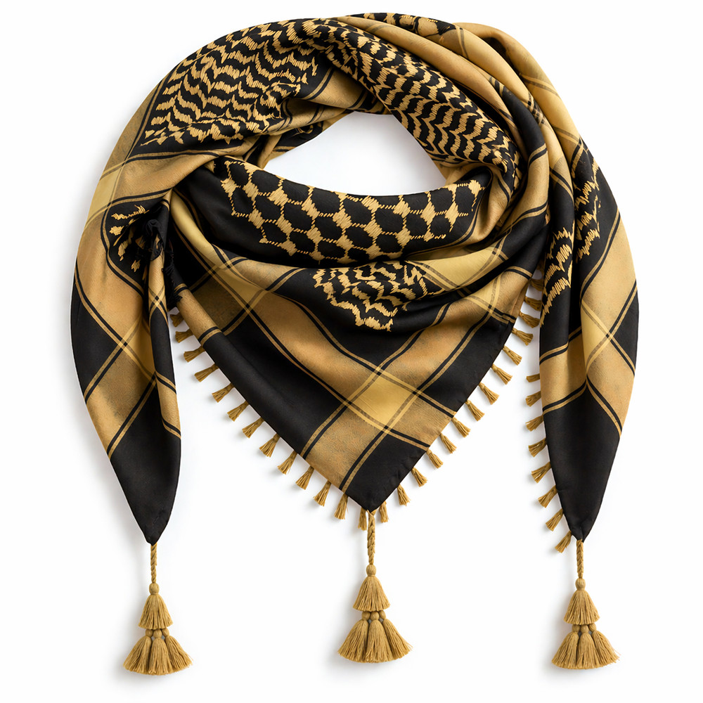 Military Shemagh Tactical Desert Scarf Soft Cotton Keffiyeh Head Neck Wrap