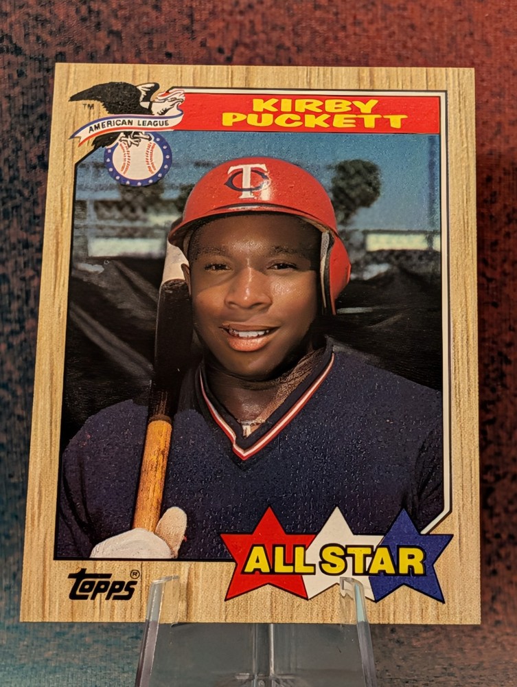 1987 Topps #611 Kirby Puckett