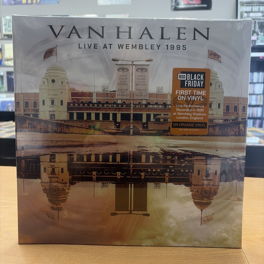 Van Halen - Live At Wembley 1995 Colored Vinyl LP SEALED Rhino Warner Hype RSD