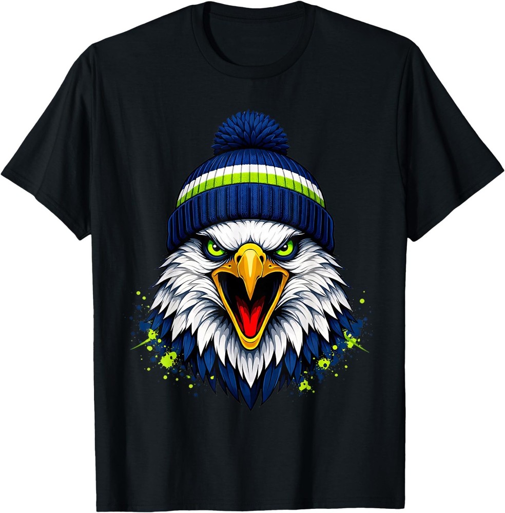 Graphic Splash Eagle for Men Women Boys Girls Kids T-Shirt, Gildan 5000