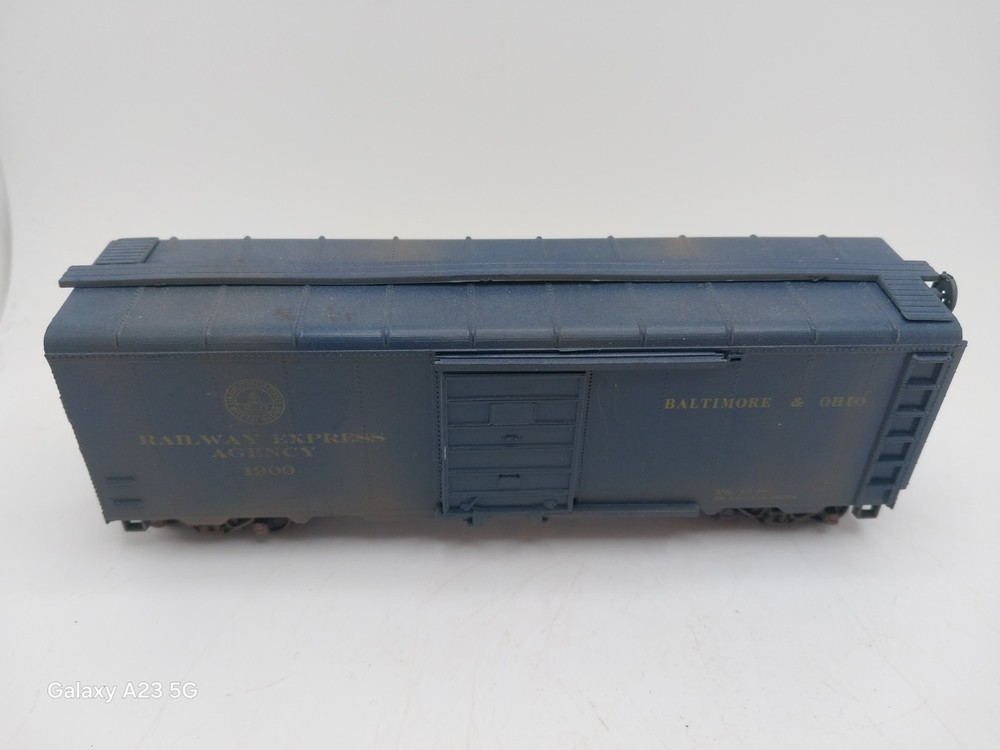 HO SCALE  FREIGHT CAR RAILWAY EXPRESS AGENCY 1900 Baltimore And Ohio