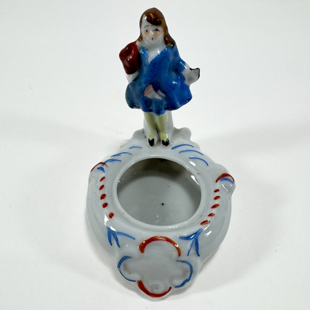 Vintage Figurine Trinket Dish Made in Japan Pin Dish