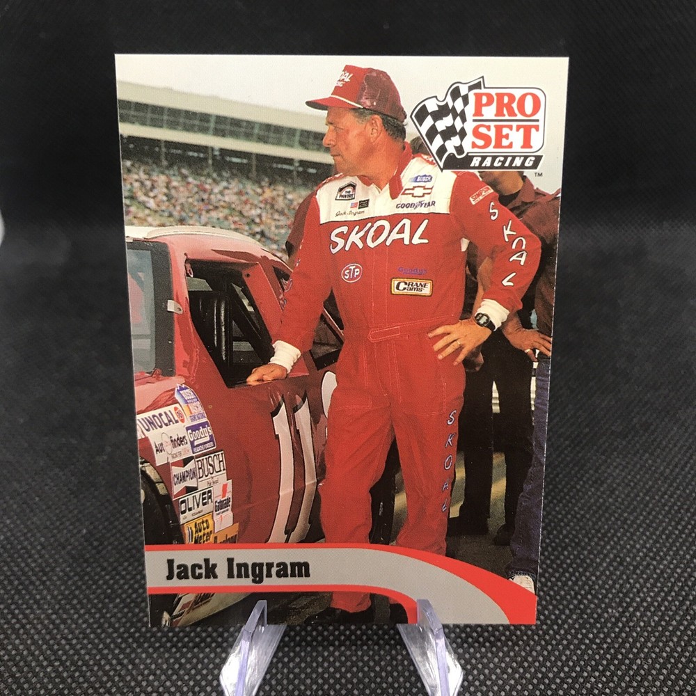 1992 Pro Set #191 Jack Ingram