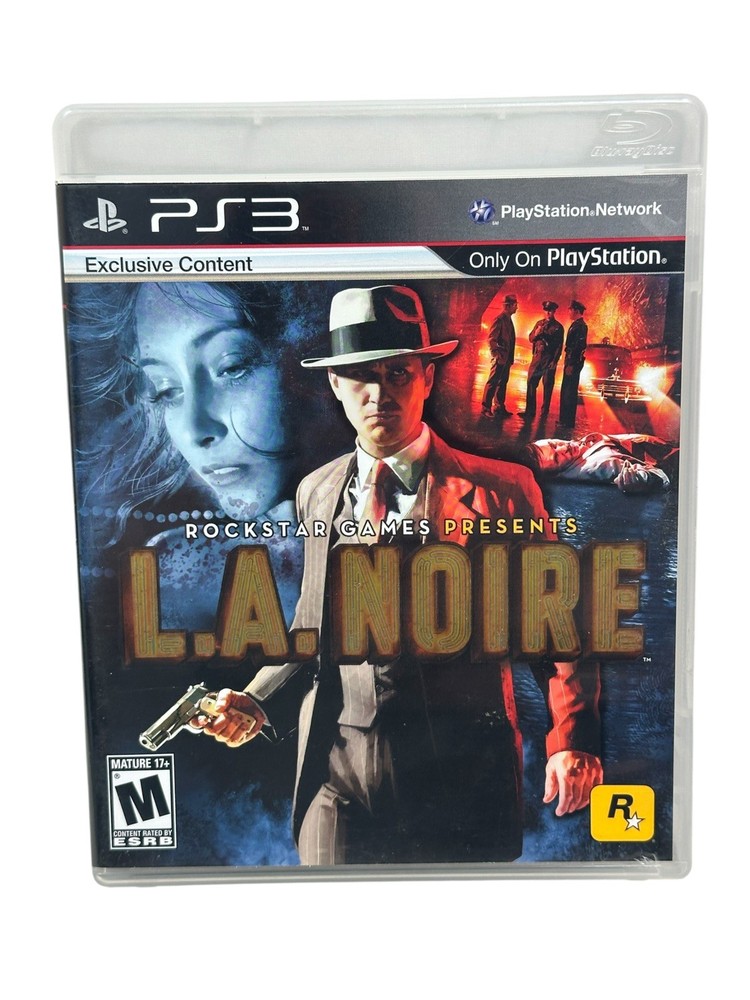 LA Noire (Sony PlayStation 3, 2011) Complete and Tested