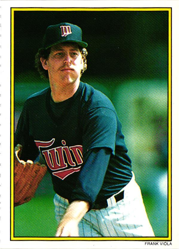 1989 Topps Mail-In Glossy All-Star Frank Viola #18 Collector's Edition