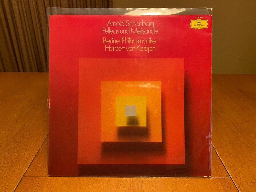 SCHONBERG Pelleas und Melisande VON KARAJAN Deutsche Grammophon 1974 EX/NM