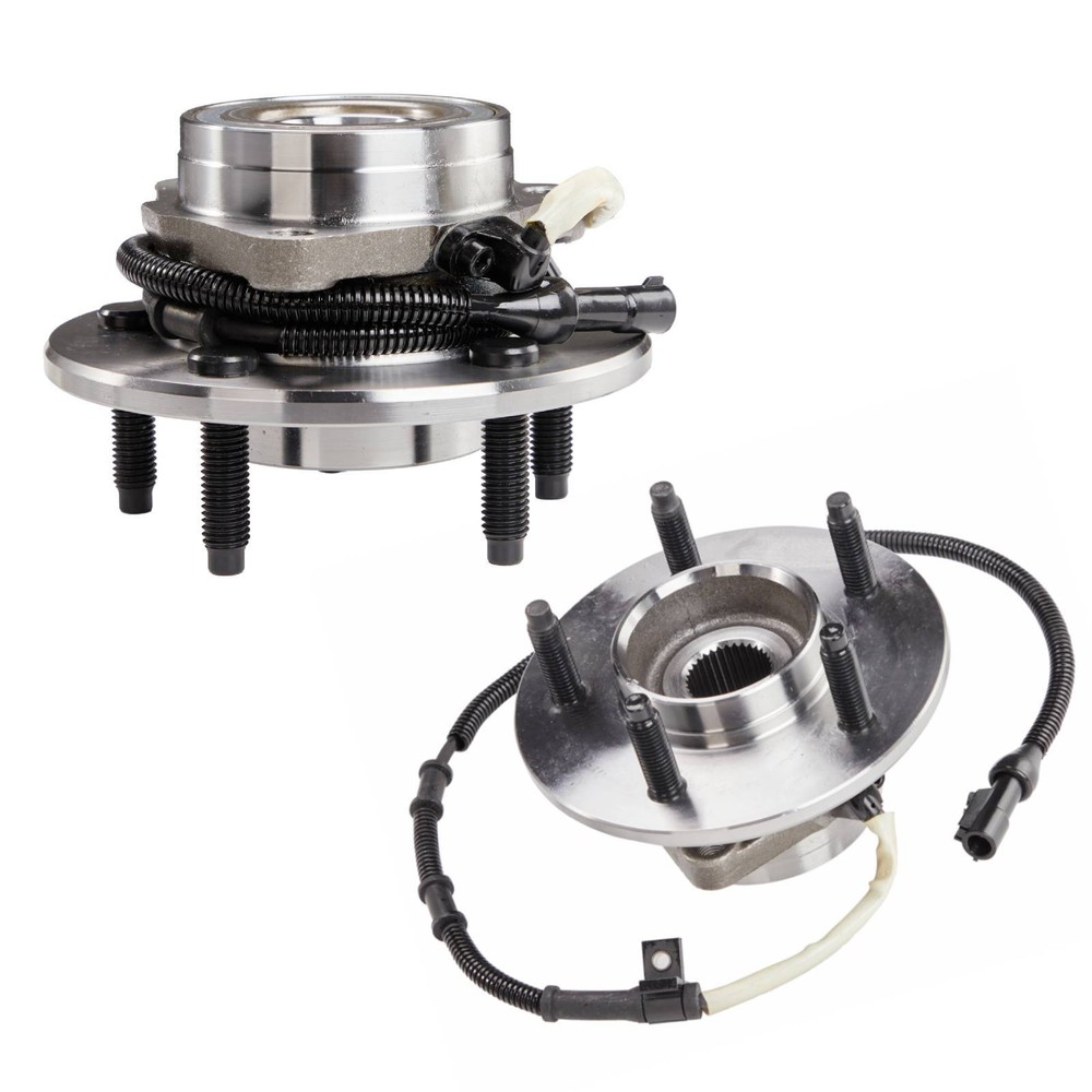 2000-2003 Ford F-150 5-Lug 4WD Front Wheel Hub & Bearings Assembly with ABS